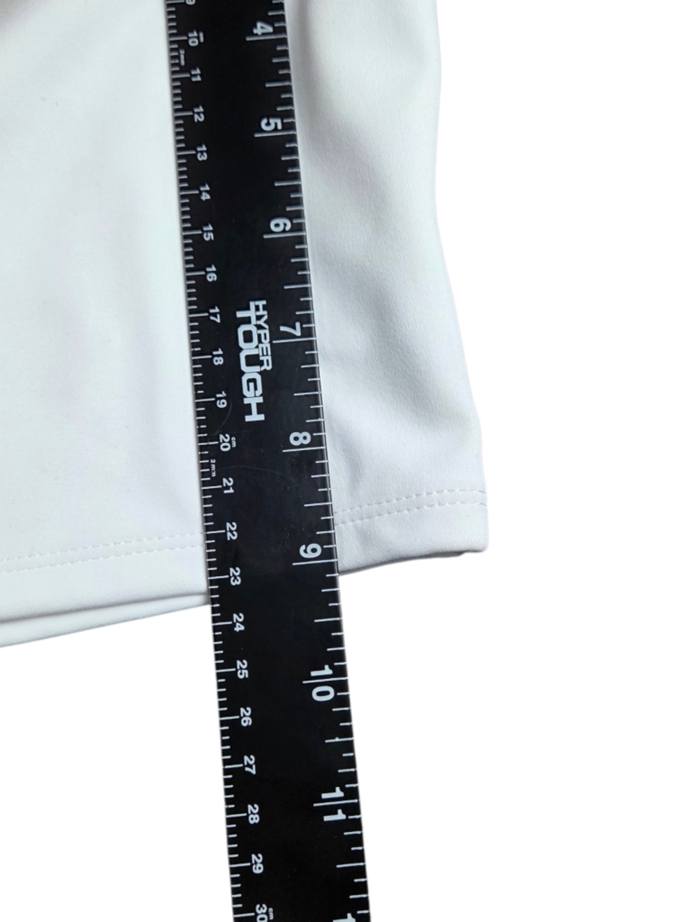 Express Body Contour High Compression Cropped Tube Top Womens Size XL White - Picture 7 of 8